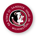 Noteworthy Collections College Address Labels - Seminole Garnet Label (Florida State University) (CQ-FSU01)