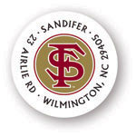 Noteworthy Collections College Address Labels - FSU White Label (Florida State University) (CQ-FSU08)
