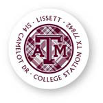 Noteworthy Collections College Address Labels - Plaid Label (Texas A&M University) (CQ-TAM04)