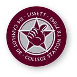 Noteworthy Collections College Address Labels - Gig 'em Aggies Label (Texas A&M University) (CQ-TAM07)