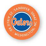 Noteworthy Collections College Address Labels - Gators Script Orange Label (University of Florida) (CQ-UF01)