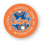 Noteworthy Collections College Address Labels - Circle Burst Label (University of Florida) (CQ-UF05)
