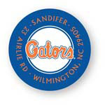 Noteworthy Collections College Address Labels - Gators Blue Label (University of Florida) (CQ-UF09)