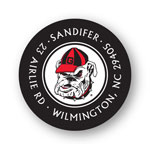 Noteworthy Collections College Address Labels - UGA Black Label (University of Georgia) (CQ-UGA02)