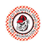 Noteworthy Collections College Address Labels - Gingham Label (University of Georgia) (CQ-UGA06)