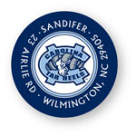 Noteworthy Collections College Address Labels - Tar Heels Navy Label (University of North Carolina) (CQ-UNC08)