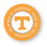 Noteworthy Collections College Address Labels - Power T Orange Label (University of Tennessee) (CQ-UTN01)
