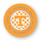 Noteworthy Collections College Address Labels - Tennessee Check Label (University of Tennessee) (CQ-UTN06)