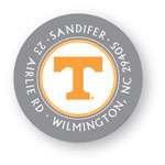 Noteworthy Collections College Address Labels - Power T Gray Label (University of Tennessee) (CQ-UTN07)