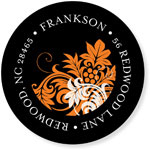 Noteworthy Collections - Address Labels (Halloween Swirls) (Q-1151)