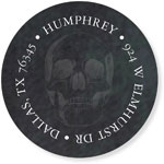 Noteworthy Collections - Address Labels (Sketchy Skull) (Q-1156)