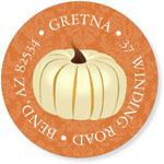 Noteworthy Collections - Address Labels (Autumn Place Setting) (Q-1158)