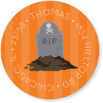 Noteworthy Collections - Address Labels (3-Squared Halloween 2) (Q-1161)