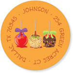 Noteworthy Collections - Address Labels (Candy Apples) (Q-1164)