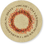 Noteworthy Collections - Address Labels (Berry Wreath) (Q-1572)