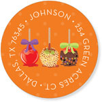 Noteworthy Collections - Address Labels (Candy Apples) (Q-1574)
