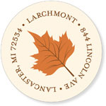 Noteworthy Collections - Address Labels (Leaves & Swirls) (Q-1586)