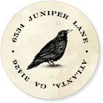 Noteworthy Collections - Address Labels (Raven) (Q-1588)
