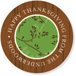 Noteworthy Collections - Address Labels (Woodgrain) (Q-1596)