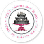 Noteworthy Collections - Address Labels (Skeleton Cake) (Q-1605)