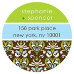 Prints Charming Address Labels - Heart (L9008)
