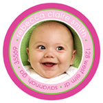 Prints Charming Address Labels - Big Pink Bubble (L9031)