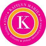 Prints Charming Address Labels - Bright Pink Modern (L9071)