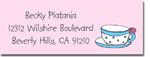 Chatsworth Robin Maguire - Address Labels (Tea Party) (DS-13-497)