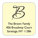 Rytex Address Labels - Square Initial Labels AB (RYD-L3-07-08-AB)