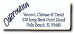 Rytex Designer Address Labels - New Century