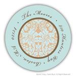 Stacy Claire Boyd - Holiday Address Labels & Gift Stickers (Tiny Vintage Holidays - Blue) (#46368)