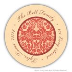 Stacy Claire Boyd - Holiday Address Labels & Gift Stickers (Tiny Vintage Holidays - Red) (#46369)