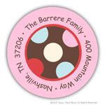 Stacy Claire Boyd - Holiday Address Labels & Gift Stickers (Tiny Hotsy Dotsy - Pink) (#46400)