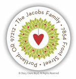Stacy Claire Boyd - Holiday Address Labels & Gift Stickers (Wreath Of Love) (LST1001-10497)