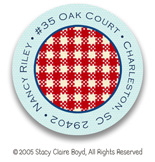 Stacy Claire Boyd Return Address Label/Sticky - Tiny Country Classic