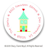 Stacy Claire Boyd Return Address Label/Sticky - Tiny At Home