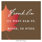Take Note Designs - Address Labels (Large Leaf - Fall/Thanksgiving)