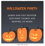 Take Note Designs - Address Labels (Jack-O-Lantern Trio - Halloween)