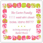 Take Note Designs - Address Labels (Floral Border) (TND-L0241)