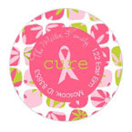 Take Note Designs - Address Labels (Floral Shapes Cure Round) (TND-L0242)