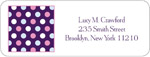 Address Labels by iDesign - Dots - Purple (Everyday)