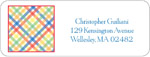 Address Labels by iDesign - Criss Cross - Multicolor (Everyday)