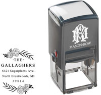 Square Self-Inking Stamp by Mason Row (Gallagher)