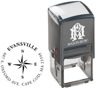 Square Self-Inking Stamp by Mason Row (Evansville)