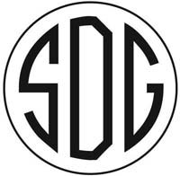 Noteworthy Collections - Custom Self-Inking Address Stampers (Circle Monogram) (NS-105)