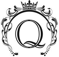 Noteworthy Collections - Custom Self-Inking Address Stampers (Alpha Queen) (NS-108)