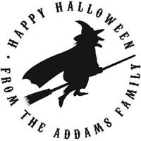 Noteworthy Collections - Custom Self-Inking Address Stampers (Witch) (NS-265)