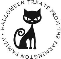 Noteworthy Collections - Custom Self-Inking Address Stampers (Halloween Cat) (NS-267)