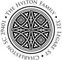 Noteworthy Collections - Custom Self-Inking Address Stampers (Celtic Knot) (NS-318)
