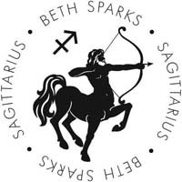 Noteworthy Collections - Custom Self-Inking Address Stampers (Sagittarius) (NS-329)